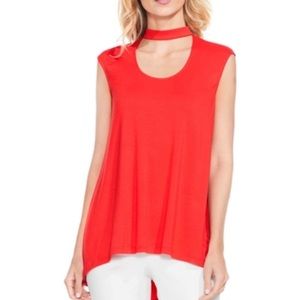 Vince Camuto High Lo Choker Top
